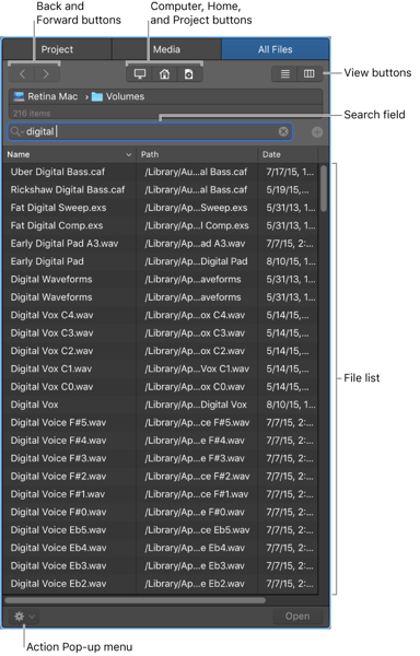 LogicProAllFilesBrowser.png All Files Browser